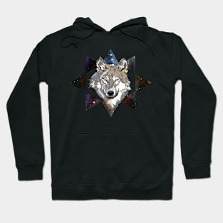 Galaxy Wolf Hoodie